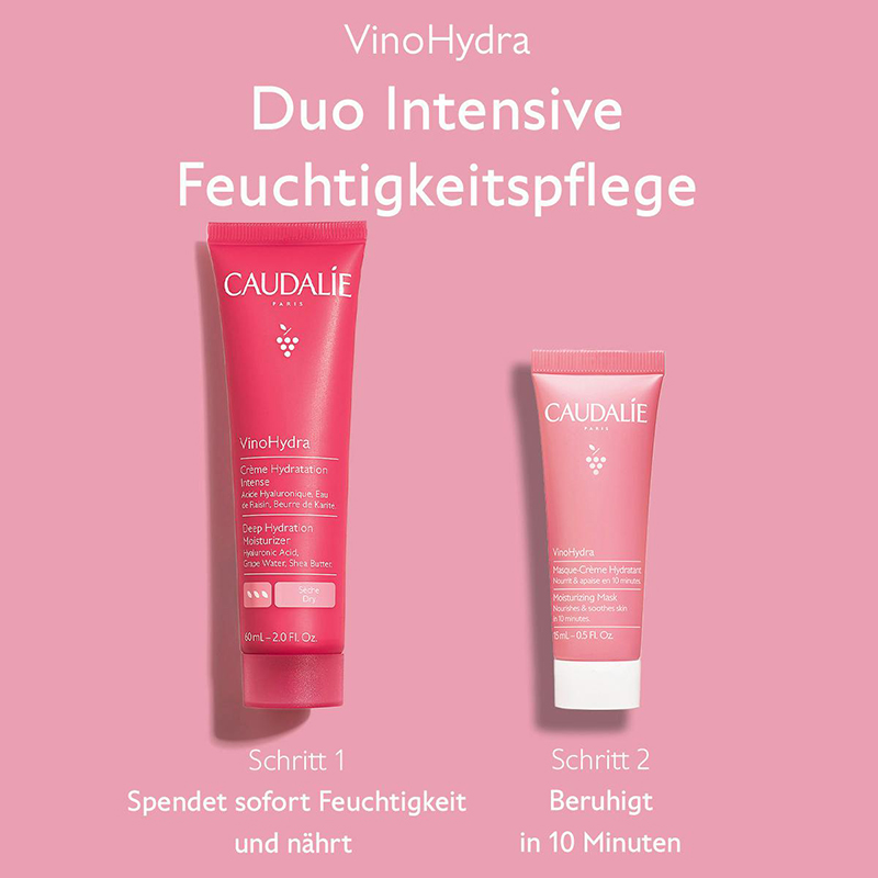 Caudalie - VinoHydra - Duo Intensive Feuchtigkeitspflege, SET