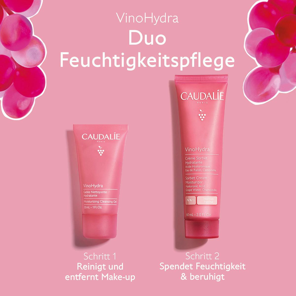 Caudalie - VinoHydra - Duo Feuchtigkeitspflege, SET