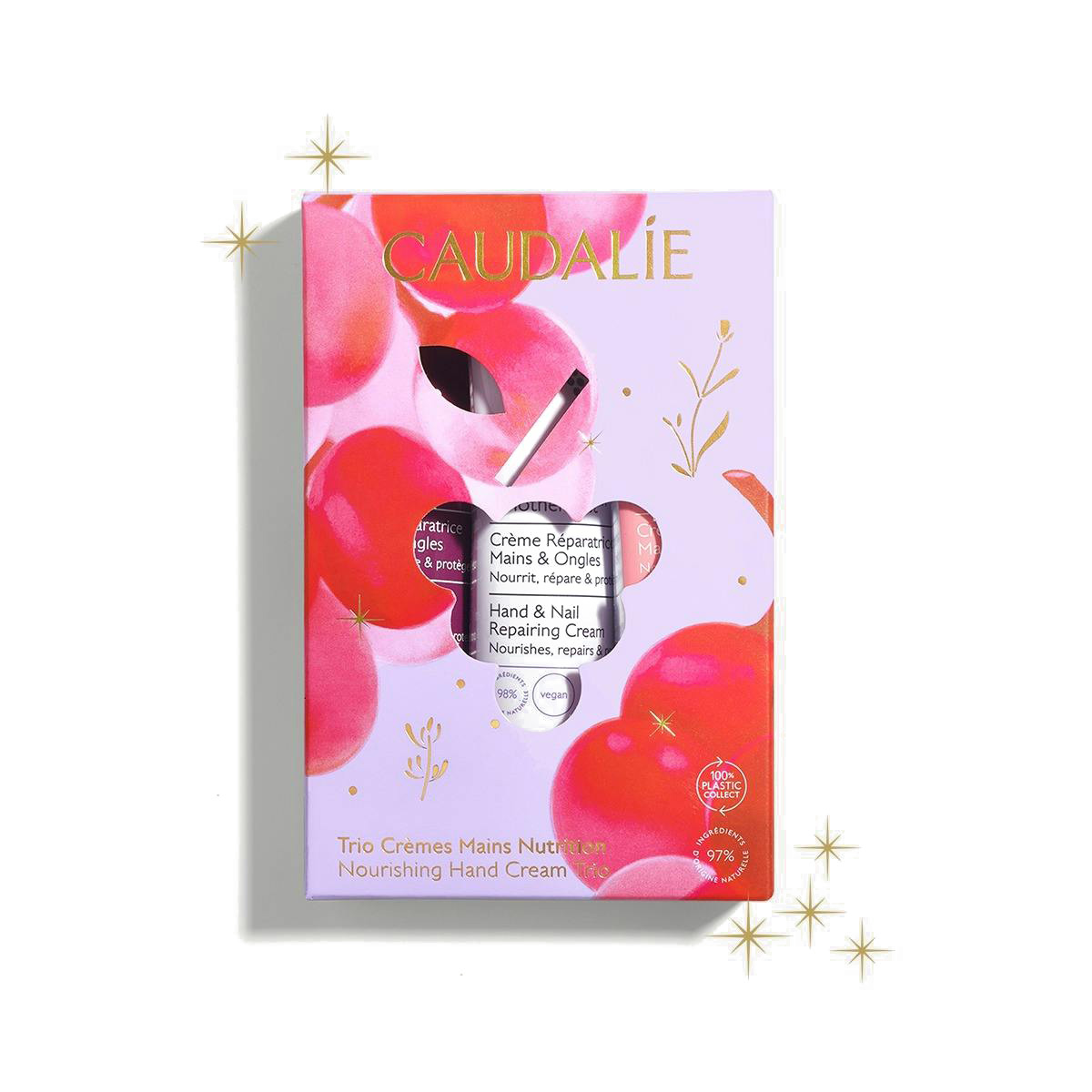 Caudalie - Trio aus Nährstoffversorgung Handcremes, SET Caudalie - Trio aus Nährstoffversorgung Handcremes, SET