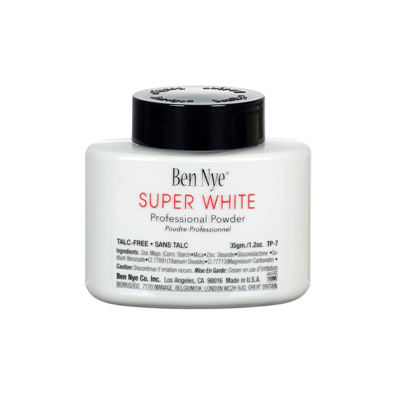 Ben Nye - Translucent Powder - Talc-free - SUPER WHITE Translucent 