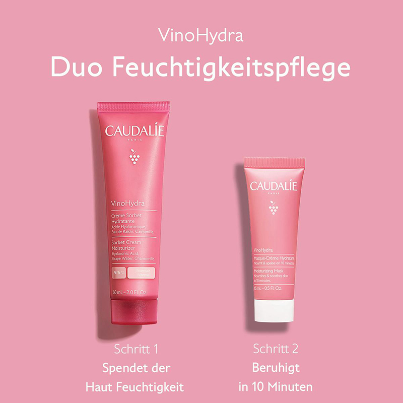 Caudalie - Vinohydra - Duo Feuchtigkeitspflege, SET