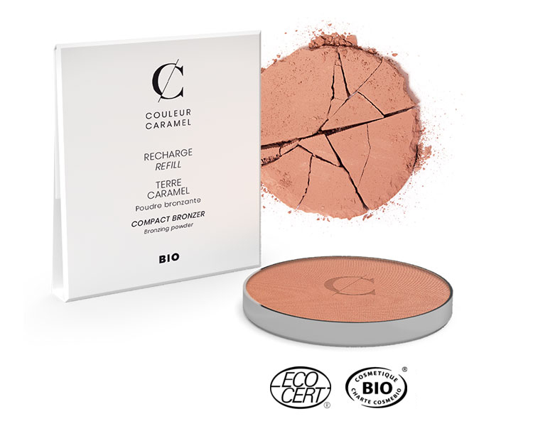 Couleur Caramel - Poudre Terre Caramel BIO - REFILL, 8,5g