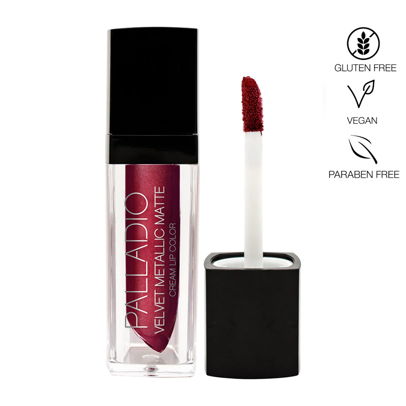 Palladio - Velvet Matte Metallic Lip Color, 4,16g