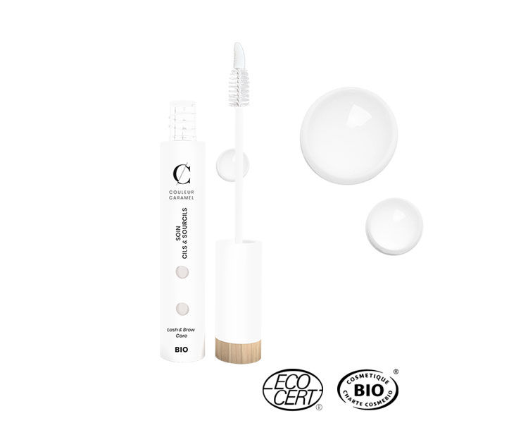 Couleur Caramel - Soin Cils & Sourcils BIO, 6ml