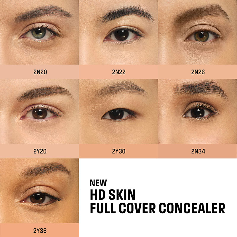 MAKE UP FOR EVER - HD Skin Full Cover Concealer - MEDIUMSKIN, 9ml 