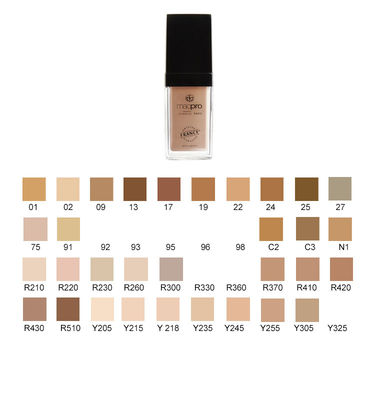 Maqpro - Fond de Teint Fluide HD OHNE Parfum, 25ml