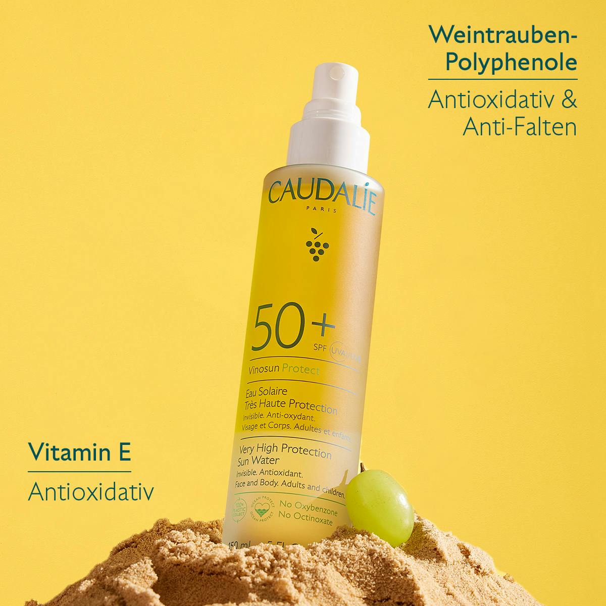 Caudalie - Sonnenlotion Sehr Hoher Schutz LSF 50+, 150ml