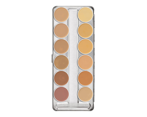 kr-7500457c594fb1b747 Kryolan Dermacolor Palette XII Farben (V)