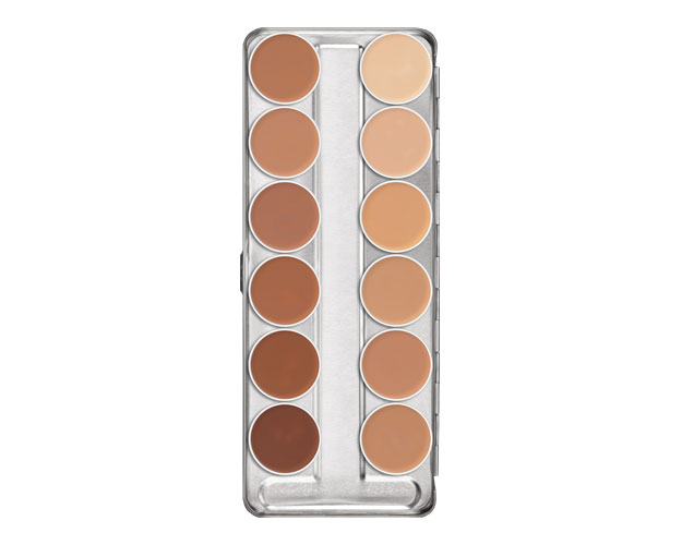 Kryolan Dermacolor Palette XII Farben (V)