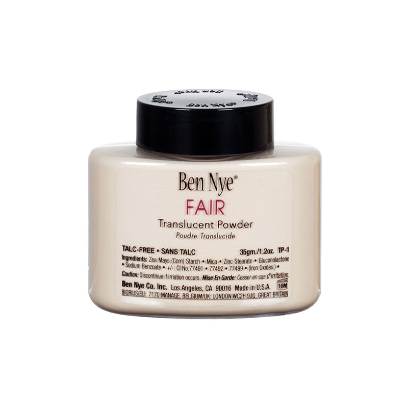 Ben Nye - Luxury Powder - Talc-free - FAIR Translucent Ben Nye - Luxury Powder - Talc-free - FAIR Translucent