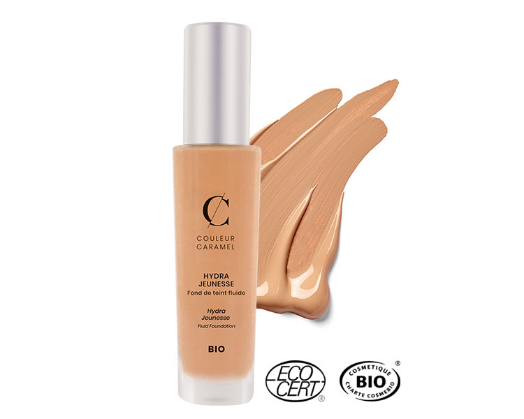 Couleur Caramel - Hydra Jeunesse Fluid BIO, 30ml