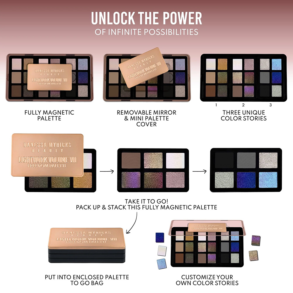 Danessa Myricks Beauty - Lightwork Volume VII Freedom Palette