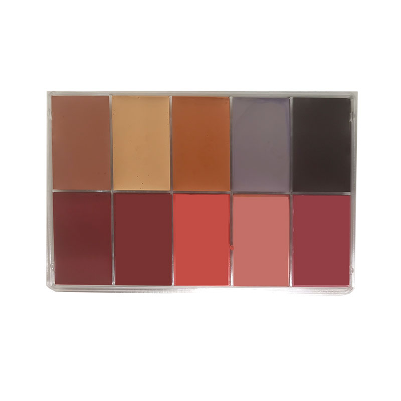 Maqpro - Complexion SLIM Palette Fard Creme 10 Farben,15ml