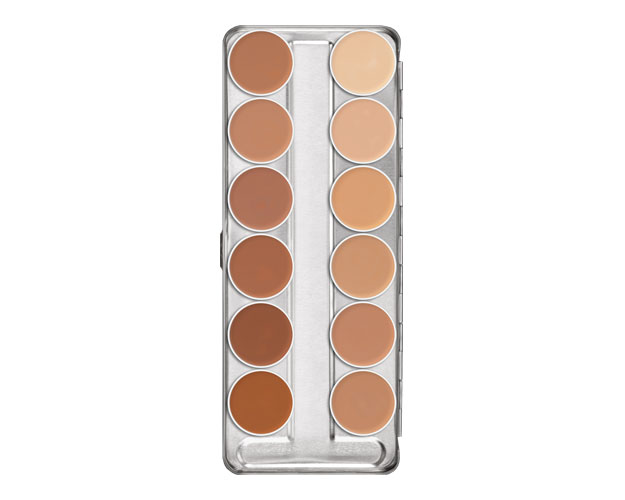 Kryolan Dermacolor Palette XII Farben (V)