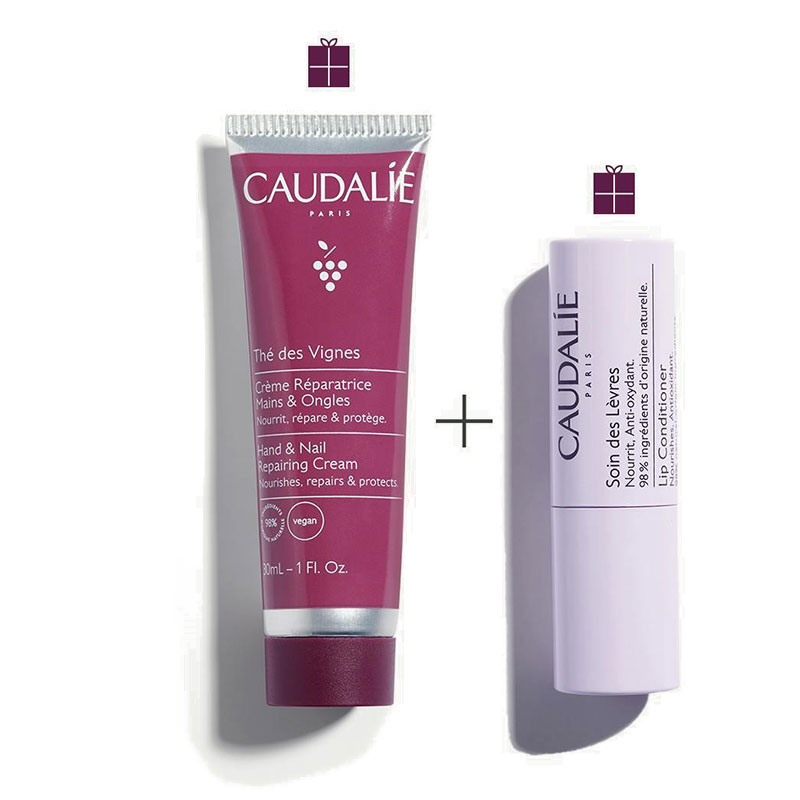 Caudalie - Thé des Vignes, Hand & Lippen Duo