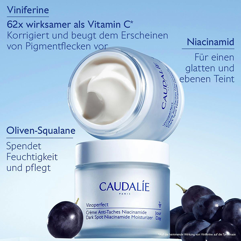 Caudalie - Vinoperfect - Anti-Pigmentflecken Creme Niacinamid, 50ml