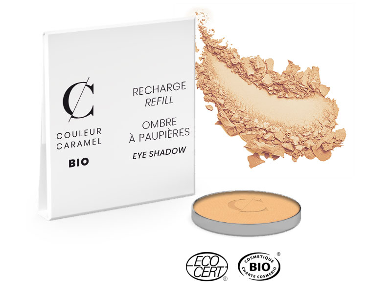 Couleur Caramel - Ombre à Paupières BIO - REFILL, 1,7g