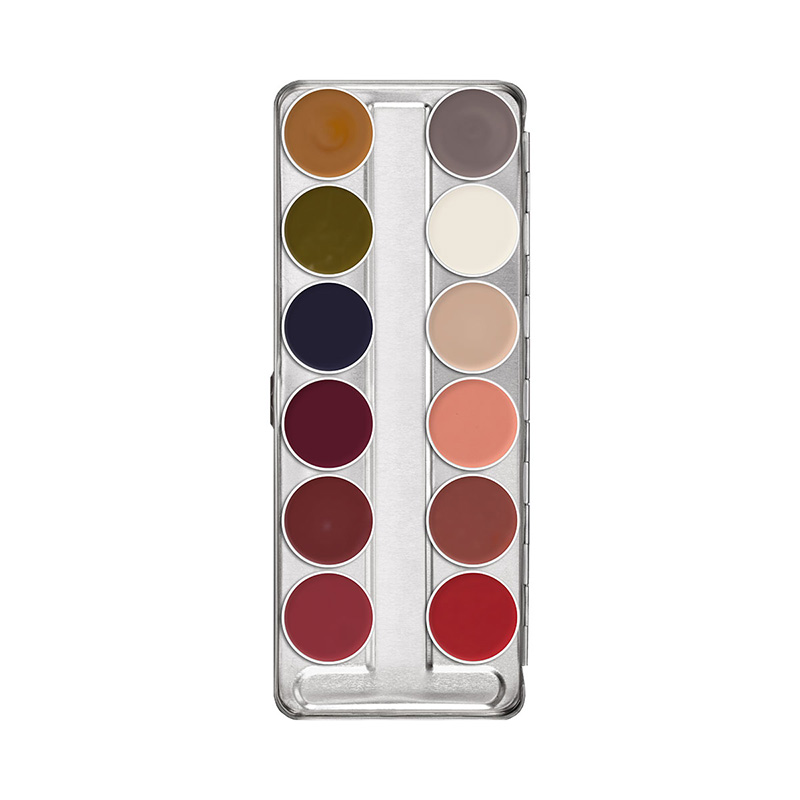 Kryolan - Supracolor Palette 12 Farben, Traumatology