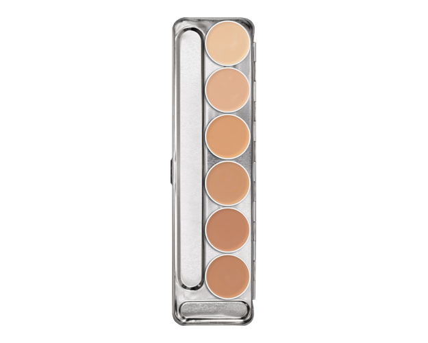 Kryolan Dermacolor Palette VI Farben (V)