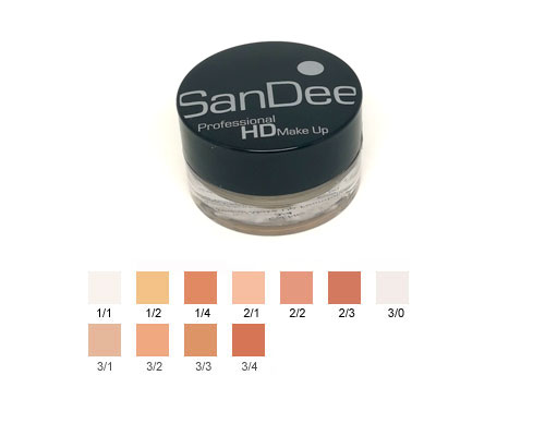 SanDee - Mineral Make Up Foundation, 5g