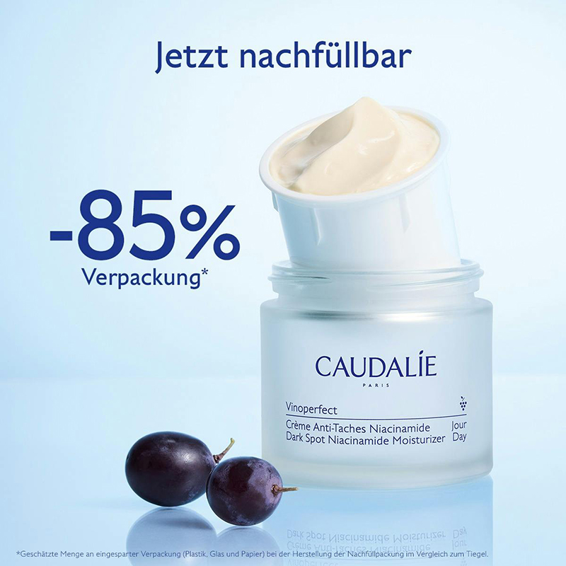 Caudalie - Vinoperfect - Anti-Pigmentflecken Creme Niacinamid - REFILL, 50ml Caudalie - Vinoperfect - Anti-Pigmentflecken Creme Niacinamid - REFILL, 50ml