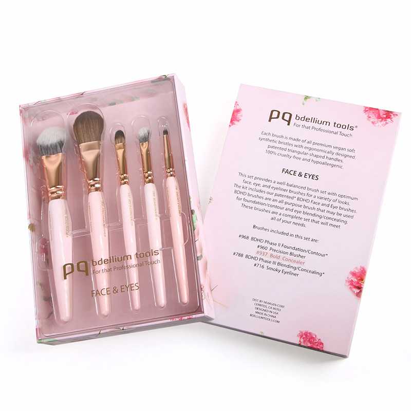 BDellium - Pink Golden Triangle - Face & Eyes, 5er Set BDellium - Pink Golden Triangle - Face & Eyes, 5er Set