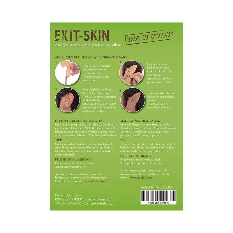 Exit Skin - Elfenohren "Mädchen"
