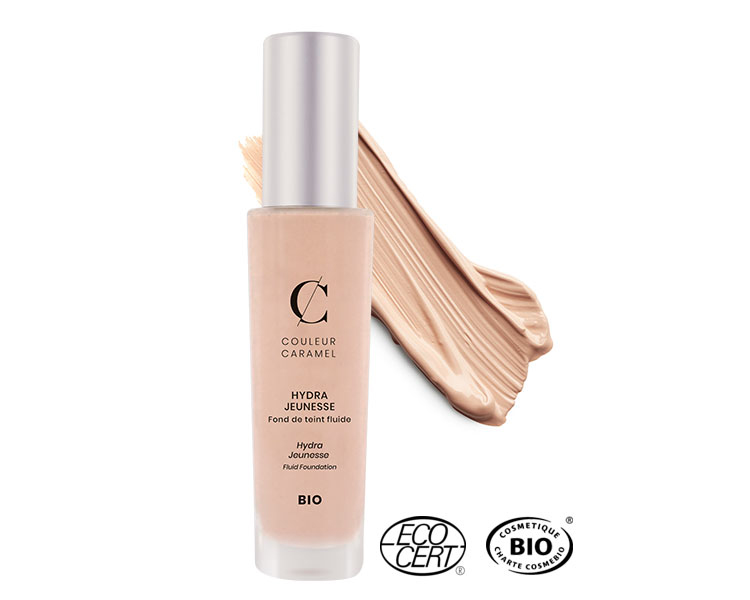 Couleur Caramel - Hydra Jeunesse Fluid BIO, 30ml
